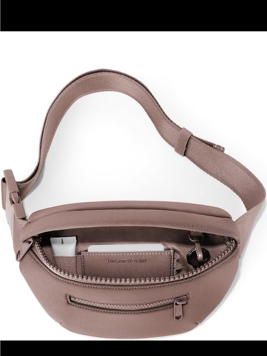 Dagne Dover Dusty Rose Neoprene Belt Bag